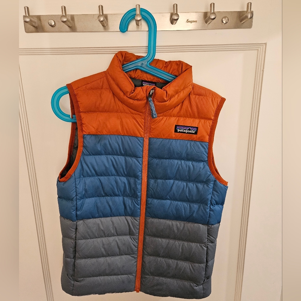 Patagonia Kids Down Vest Multicolor